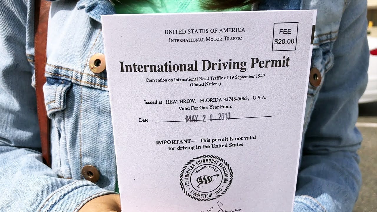 International Driving License for Thailand