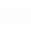 icon representing a motorbike